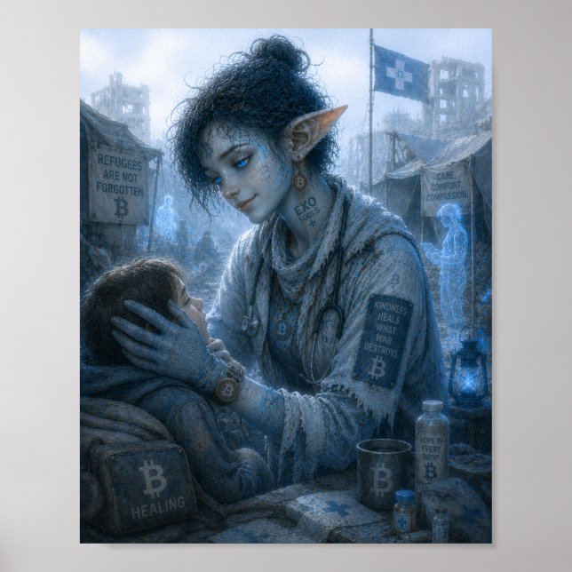 Poster Ternura / Curador / Campo de Refugiados (Frente)