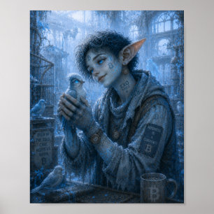 Poster Ternura / Ornitólogo / Jardim de Inverno
