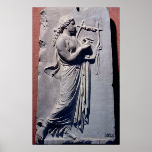 Pôster Terpsichore, o musa da dança e da canção