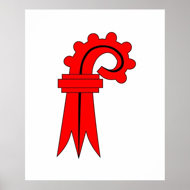 Pôster Terra Basileia, Suiça (Frente)