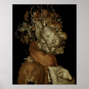 Pôster Terra, c.1570 (óleo no painel)