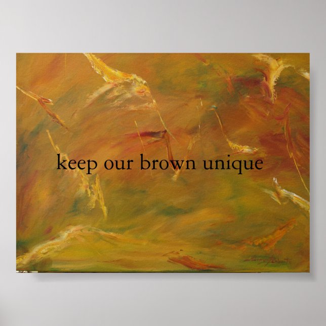 Pôster terra castanha (Frente)