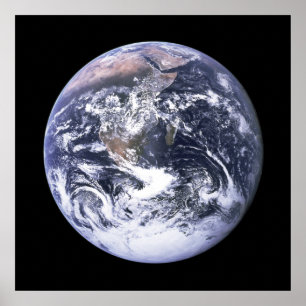 Poster Terra da Apolo 17