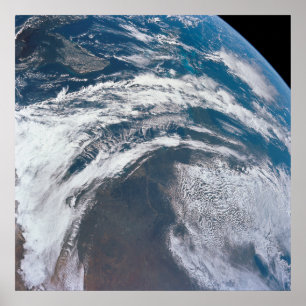 Poster Terra Da Nave Espacial Apollo 12.