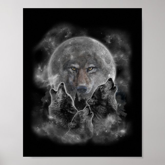 Poster Terra de caça ao lobo da cinza (Frente)