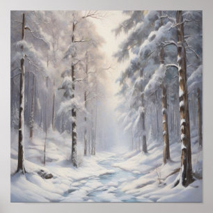 Poster Terra de Encantamento de Inverno