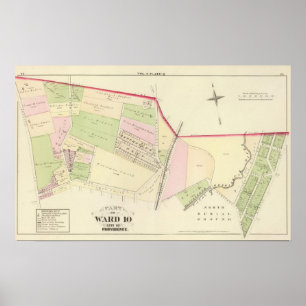 Poster Terra de enterro norte Batcheller do canal de