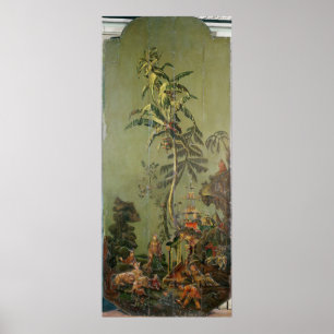 Poster Terra, de uma série de painéis que descrevem