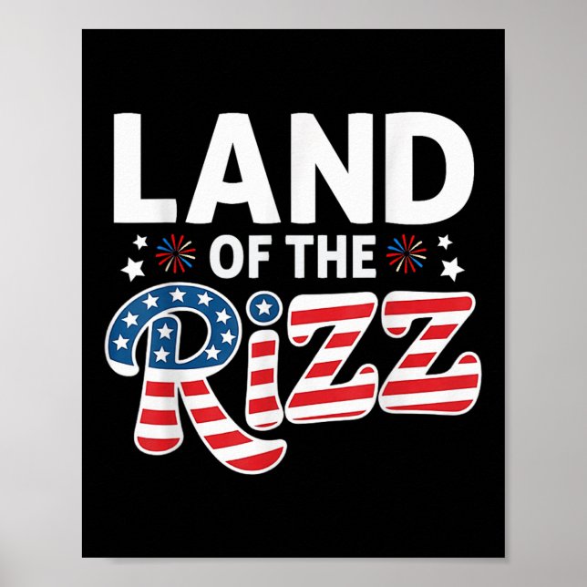 Poster Terra do Rizz (Frente)
