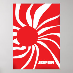 Poster Terra do Sol Ascensão - Japão