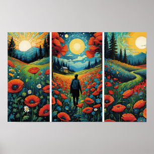 Poster Terra Dos Três Suns