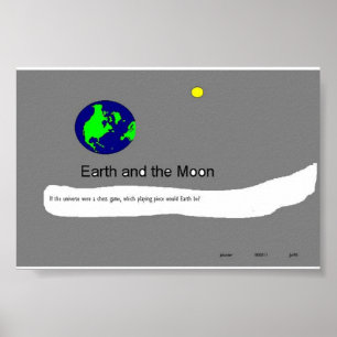 Poster Terra e lua #11