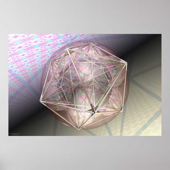 Pôster Terra E Marte Por Martineau (Frente)