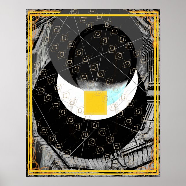 Poster Terra Elementar Dentro Da Meditação De Água Tattva (Frente)