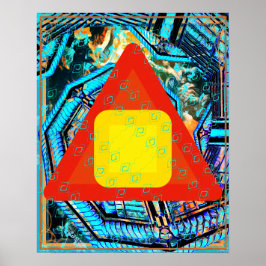 Poster Terra Elementar No Campo Da Meditação De Fogo Tatt