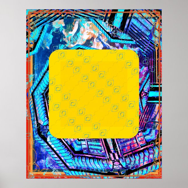 Poster Terra Elementar No Terreno - Meditação - Auxílio T (Frente)