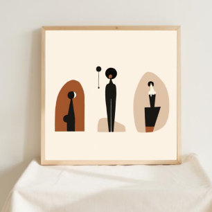 Poster Terra & Forma – Arte Botânica Minimalista