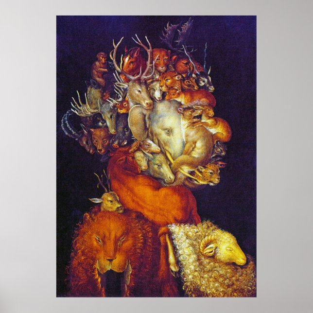Poster Terra - Giuseppe Arcimboldo (Frente)