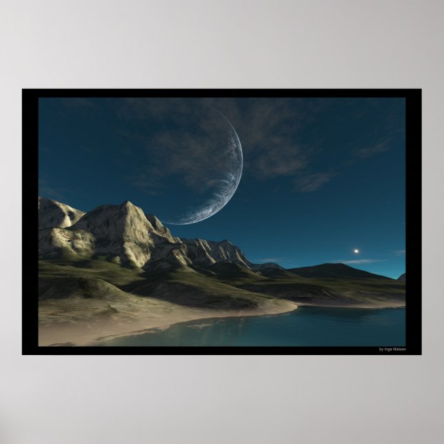 Poster Terra imortal (Frente)