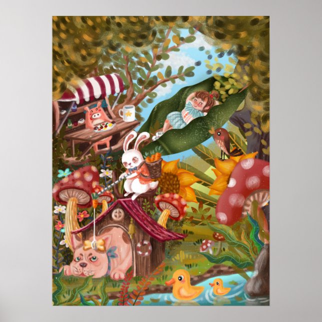 Poster Terra Mágica (Frente)