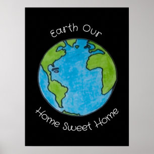 Poster Terra Nossa Doce Casa