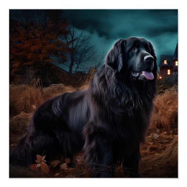 Pôster Terra Nova - Assustador do Halloween (Frente)