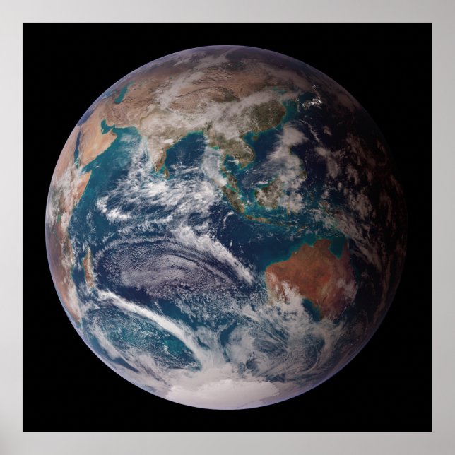 Pôster Terra: O Hemisfério Oriental (Frente)