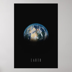 Poster Terra - O Mármore Azul e o Nosso Planeta Residente