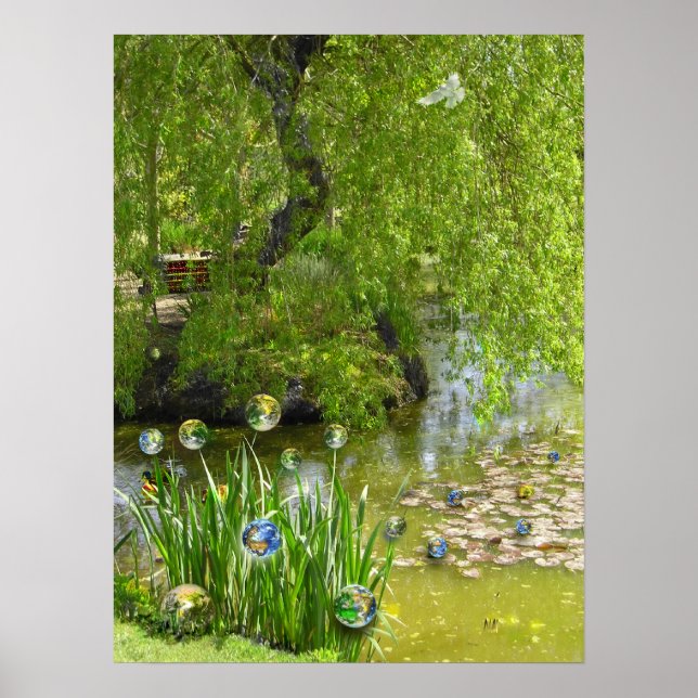 Pôster Terra reciclagem! (Frente)