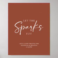 Terracotta Burnt Orange Wedkler Sparkler Enviar