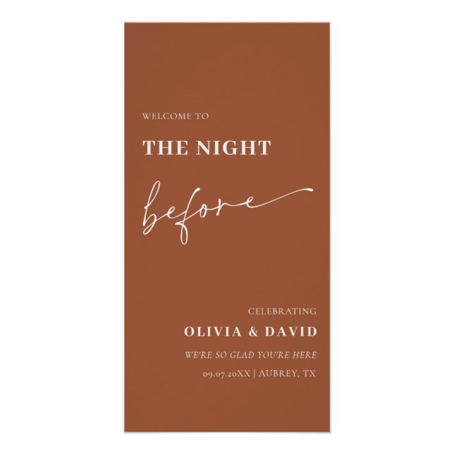 Pôster Terracotta Na Noite Anterior Ao Sinal De Janto De  (Frente)