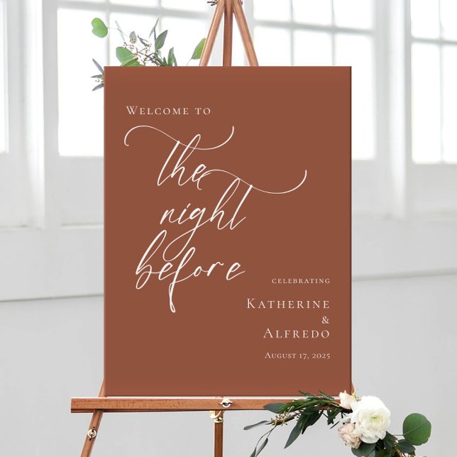 Poster Terracotta Na Noite Antes Do Ensaio De Boas-Vindas (Criador carregado)