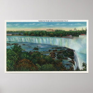 Poster Terrapin Point View of Canadian Falls