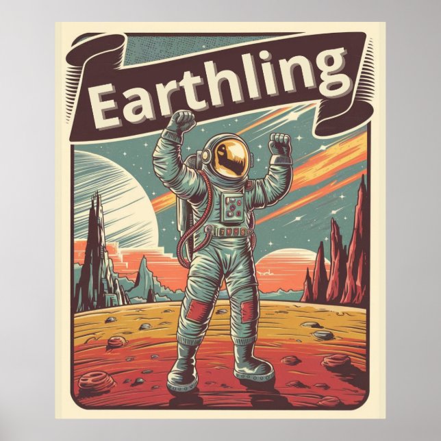 Poster Terráqueo (Frente)