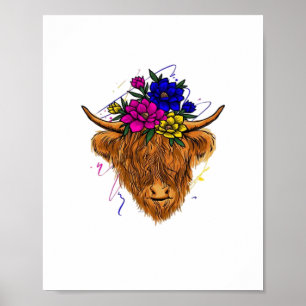 Poster Terras Altas Escocesas - Criação De Bovinos