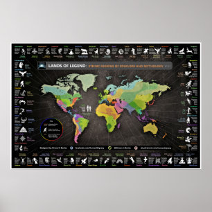 Pôster Terras da legenda