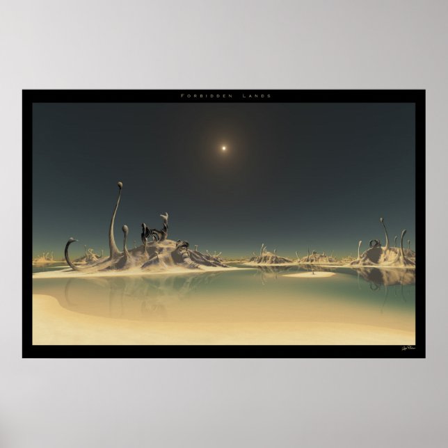 Pôster Terras Proibidas (Frente)