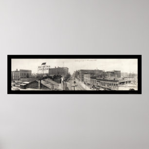 Pôster Terre Haute, na foto 1913