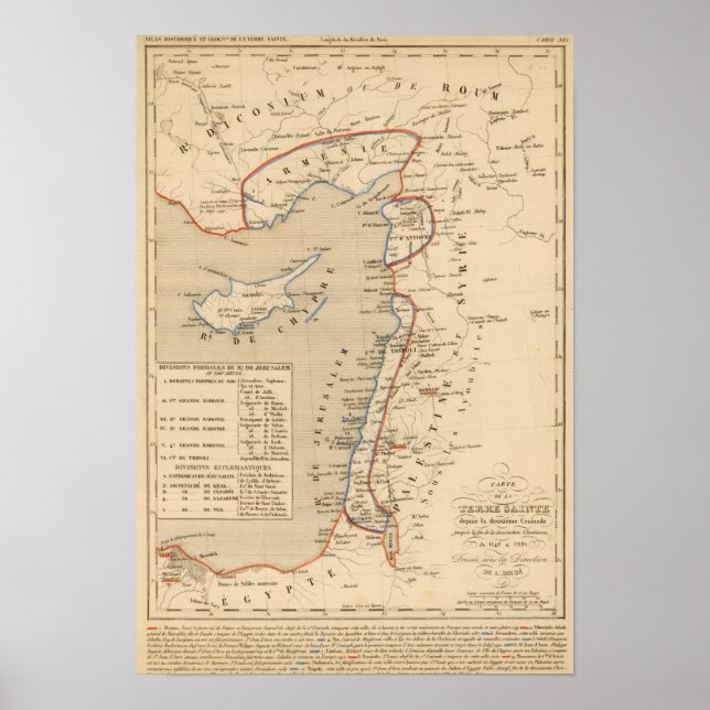 Poster Terre Sainte depuis la deuxieme croisade (Frente)