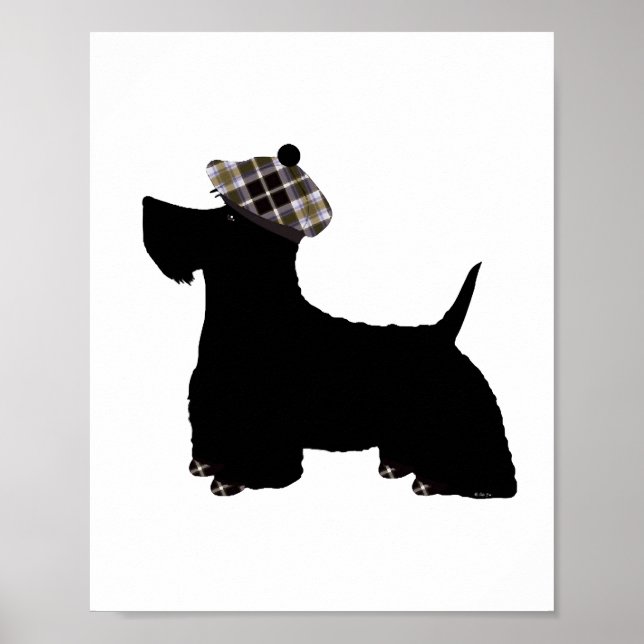 Poster Terrier escocês (Frente)