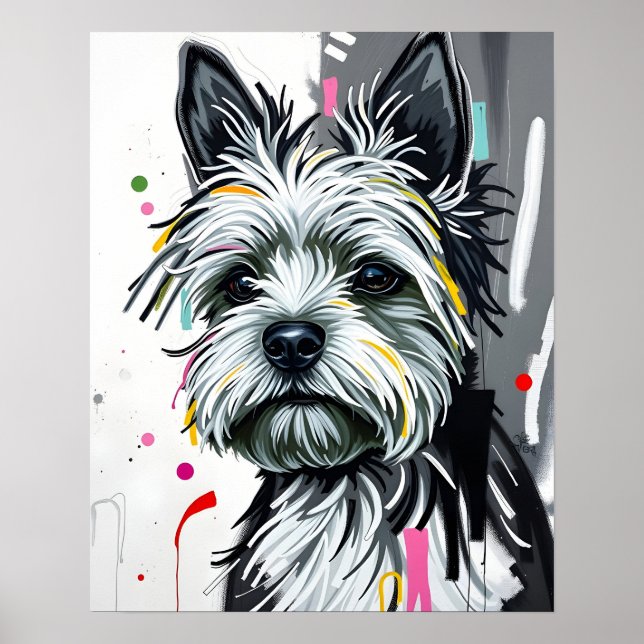Poster Terrier Pup (Frente)