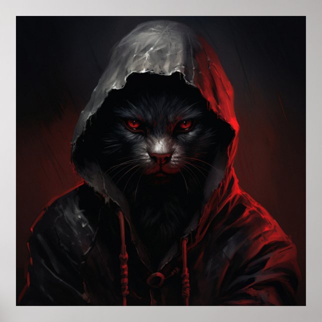 Poster Terrifying Cat Moments (Frente)