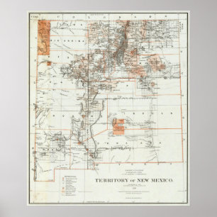Poster Território Do Novo México