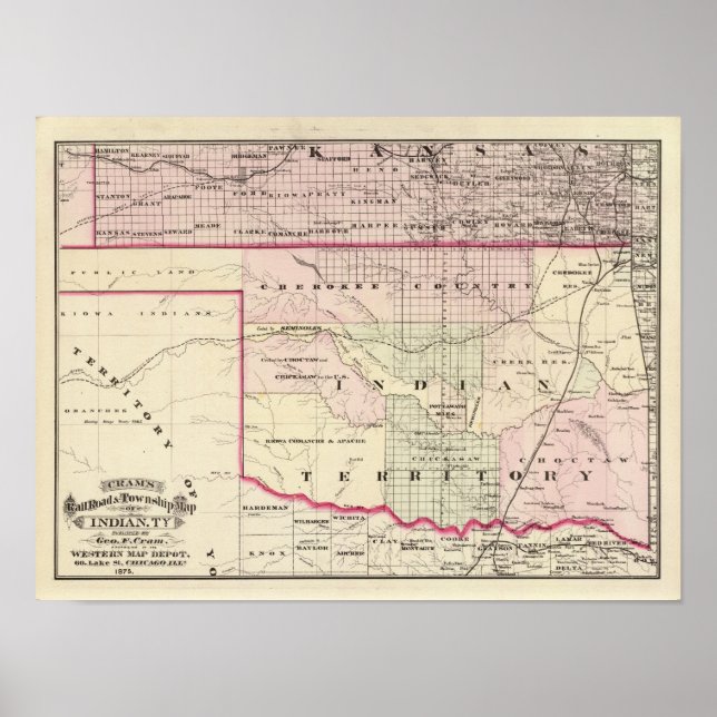 Poster Território Indiano 2 (Frente)