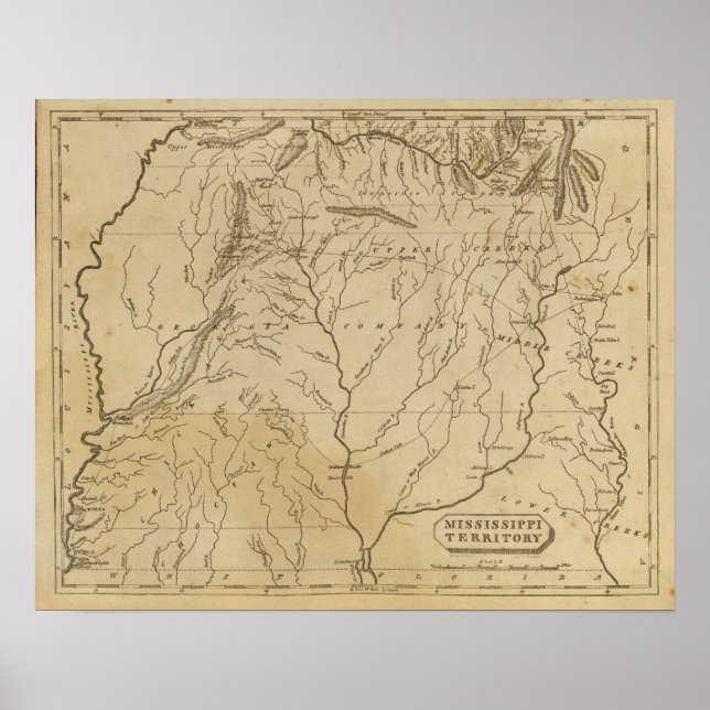 Pôster Território Mississipi 3 (Frente)