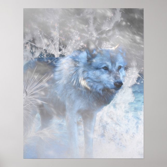 POSTER TERRITÓRIOS WOLF WINTER (Frente)