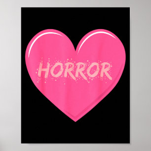 Poster Terror Assustador Yami Kawaii Pastel Nge Dia dos N