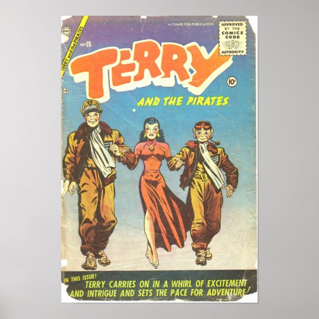 Poster Terry and The Pirates 026 c2c (Frente)