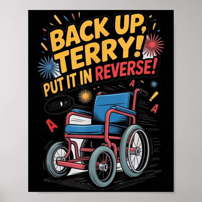 Poster Terry Colocou De Volta Em 4 De Julho (Frente)