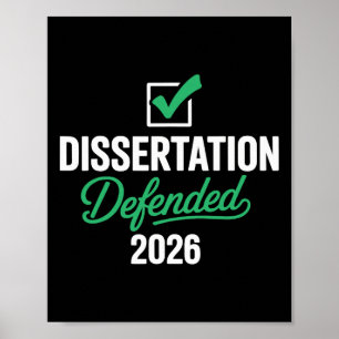Poster Tese Defendida 2026 Para Doutorado Phd Edd G